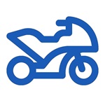 Logo de los neumáticos de moto