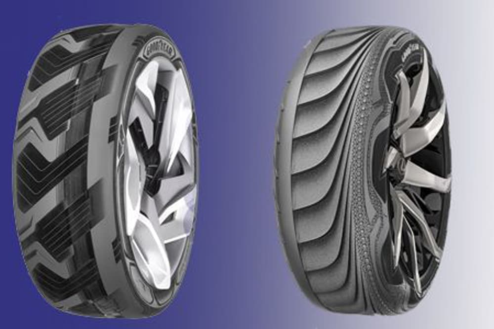Goodyear presenta los dos neumáticos del futuro