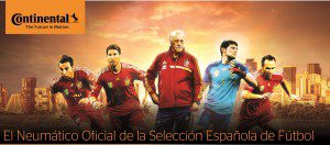 La 'Roja' es uno de los patrocinados por Continental.
