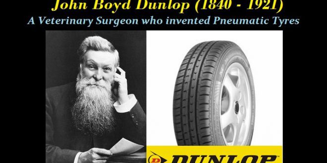 Creador de la marca Dunlop