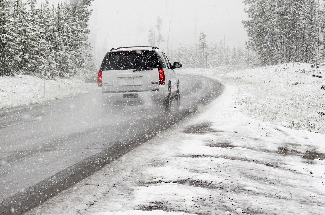 Conducción con barro y nieve