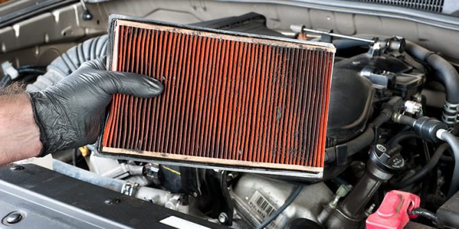 filtro de partículas del coche