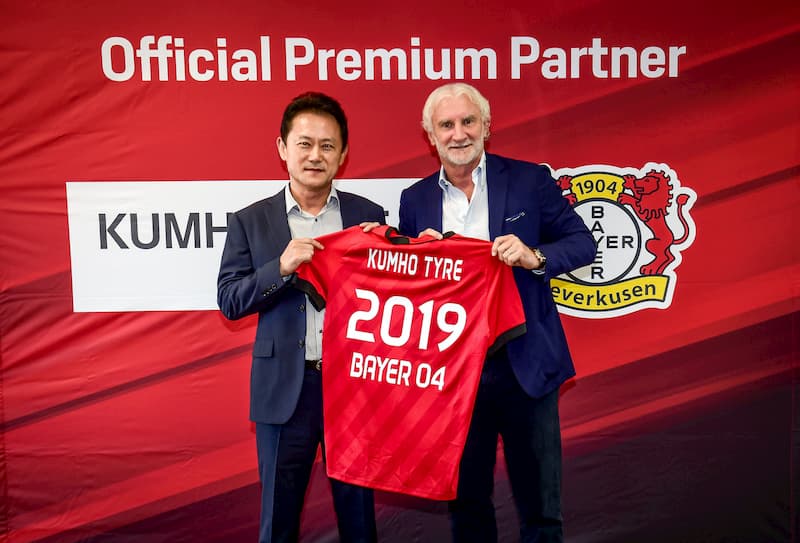 Kumho Tyres patrocina al Bayern Leverkusen