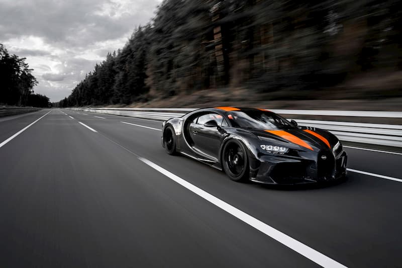 El Bugatti Chiron con los MIchelin Pilot Sport Cup 2