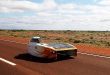 Mira un coche de la World Solar Challenge