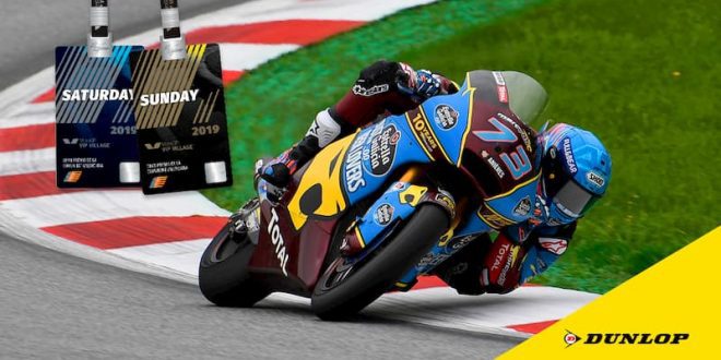 Dunlop regala dos pases VIP para el Gran Premio Motul de la Comunitat Valenciana