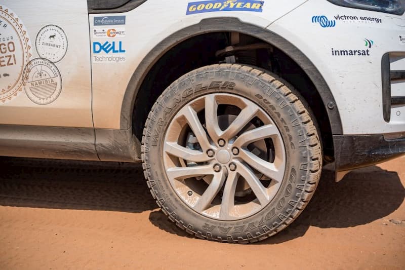 En el Land Rover Experience 2019 los neumaticos seran de Goodyear