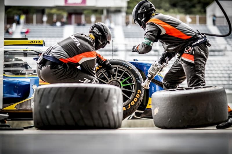 Los bolidos del European Le Mans Series calzaran Goodyear