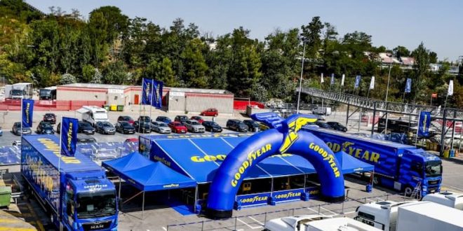 Los bolidos del European Le Mans Series calzaran Goodyear