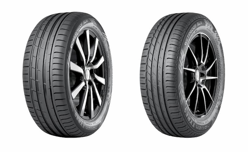 Los dos nuevos neumaticos SUV de Nokian Tyres, Powerproof y Wetproof