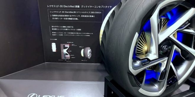 Salón de Tokio 2019 Goodyear presenta sus neumáticos más innovadores