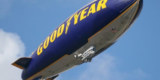Es posible pasar una noche en el famoso dirigible de Goodyear