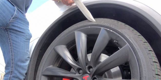 Qué hay dentro neumáticos Tesla