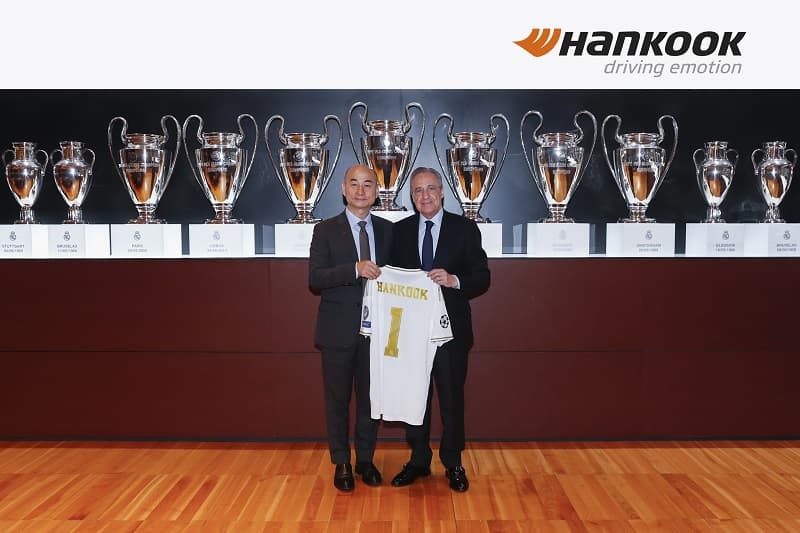 Hankook y el Real Madrid c.F. Renuevan su acuerdo de patrocinio hasta el 2023