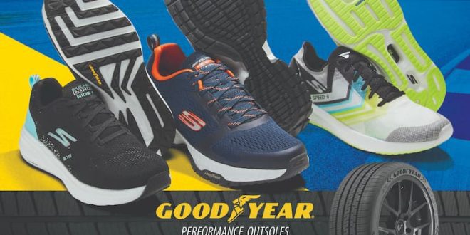 Skechers y Goodyear lanzan un nueva línea de calzado de alto rendimiento
