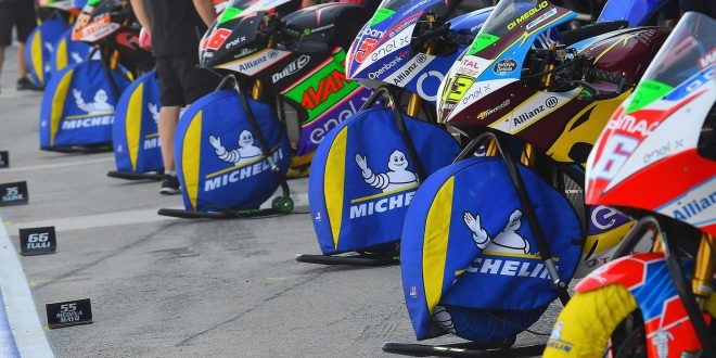 Los Michelin para la MotoGP 2022