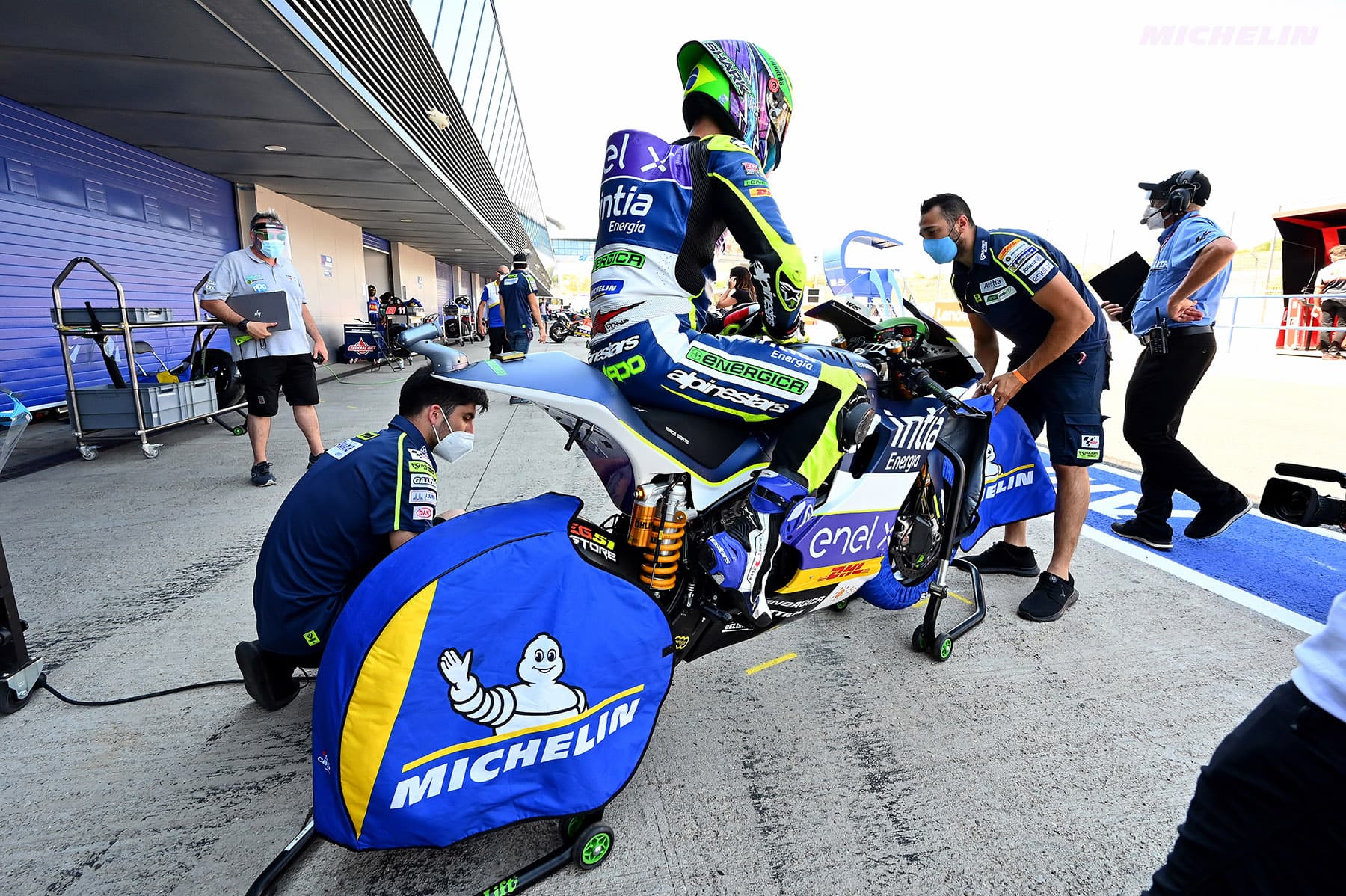 Los Michelin para la MotoGP 2022