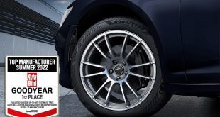 Neumático Goodyear con premio Auto Bild
