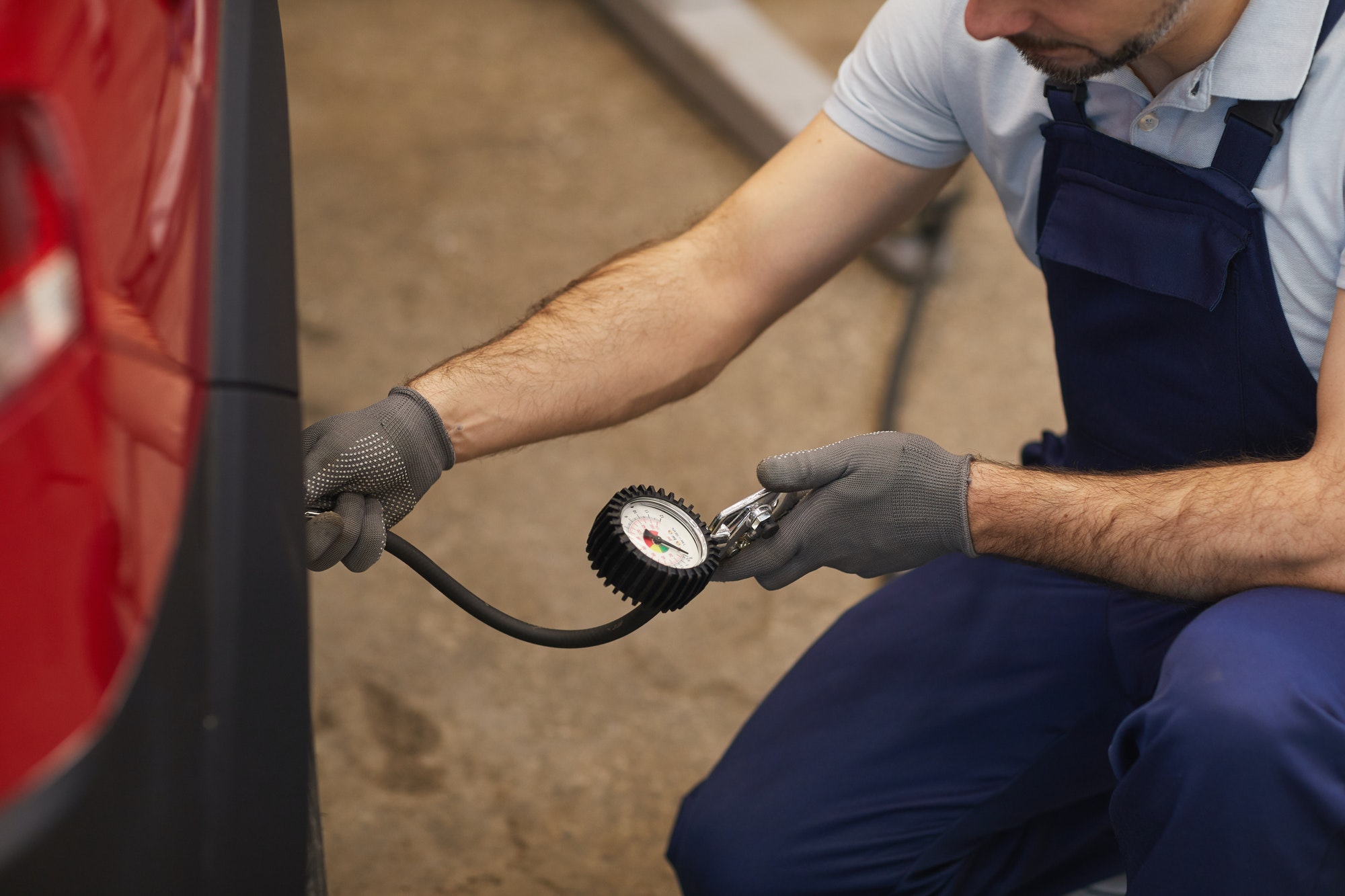 Checking Tire Pressure