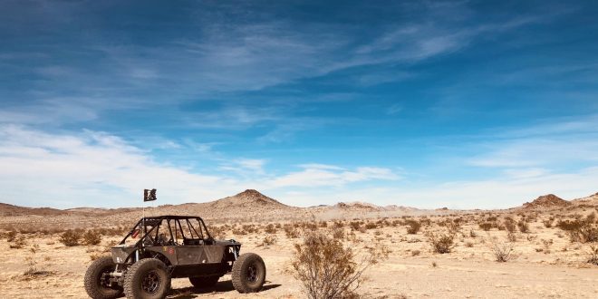 Desert off-road racing