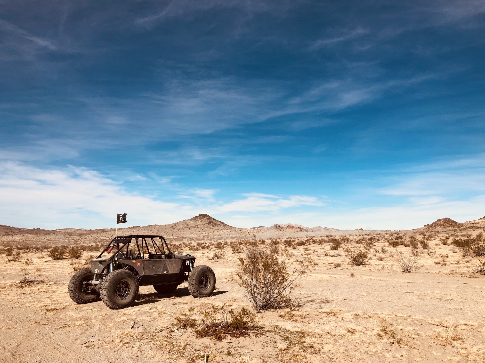 Desert off-road racing