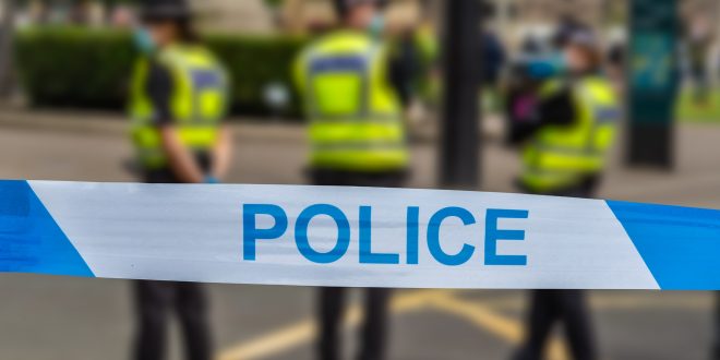 Glasgow Police At An Incident