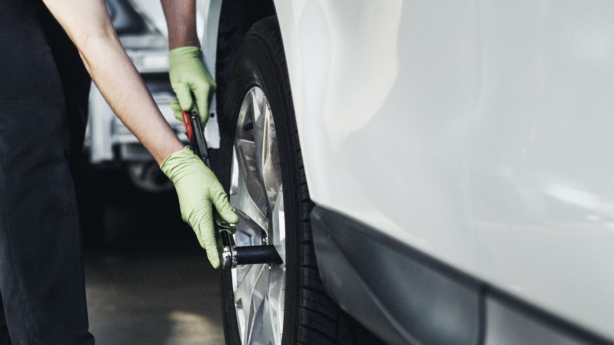 Changing the tires