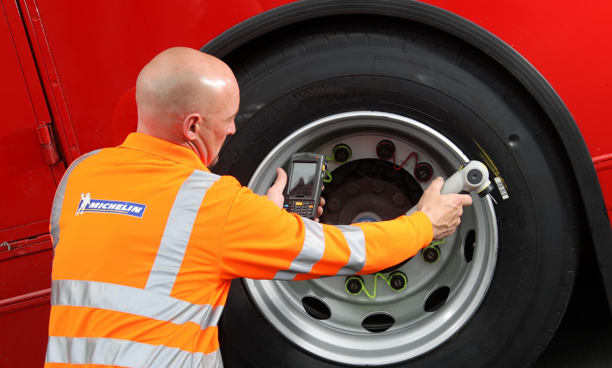 Los neumáticos conectados de Michelin RFID