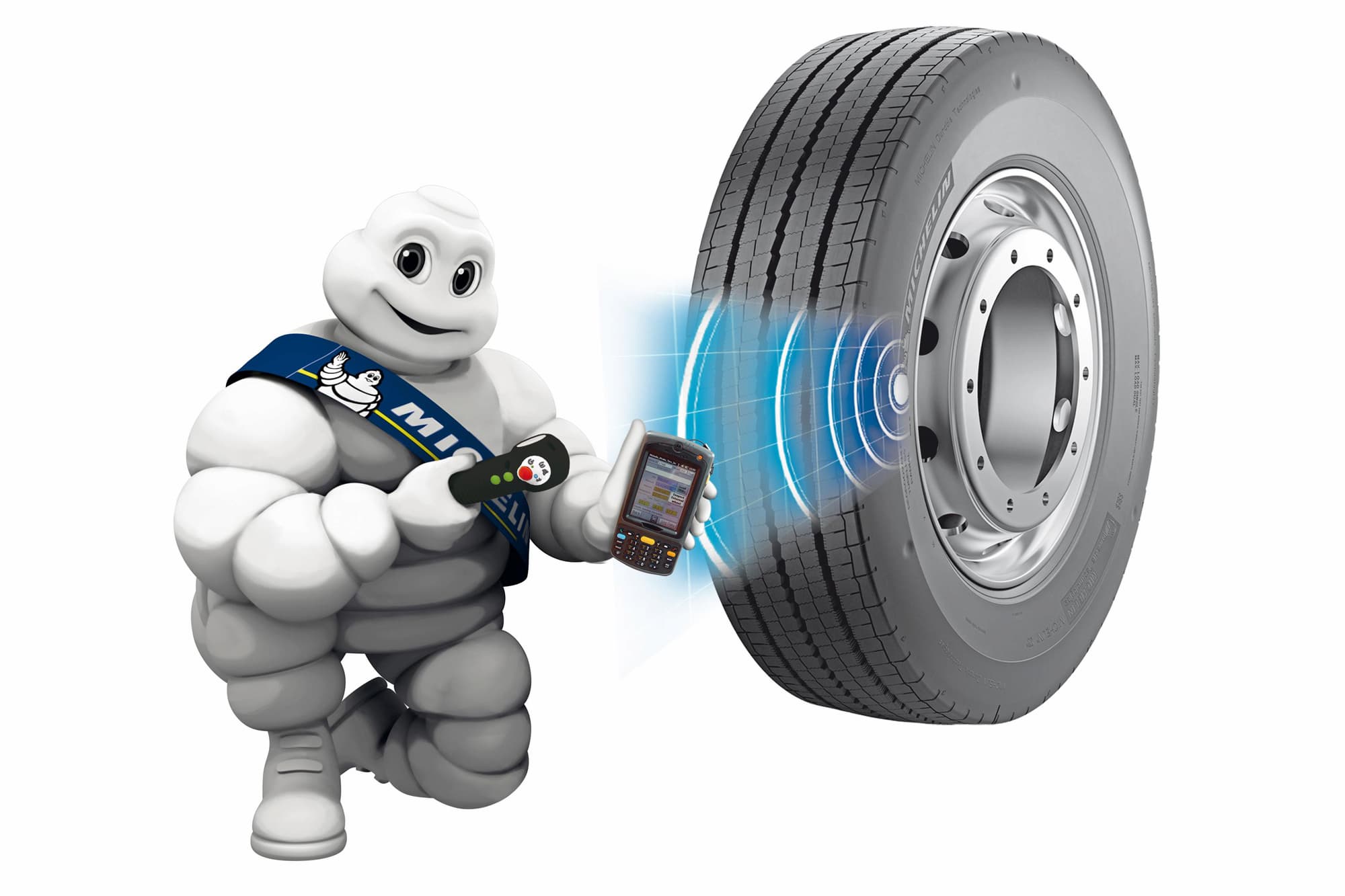 Los neumáticos conectados de Michelin RFID