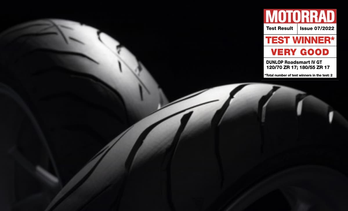 Dunlop RoadSmart IV gana Motorrad