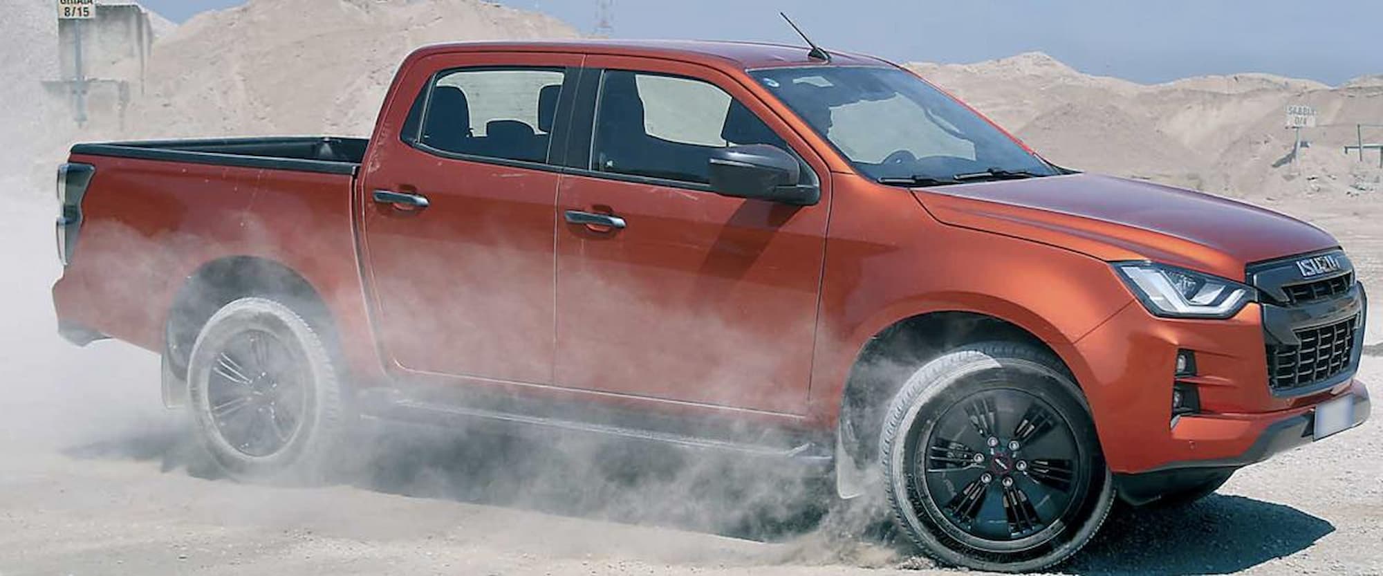 Un Isuzu D-MAX