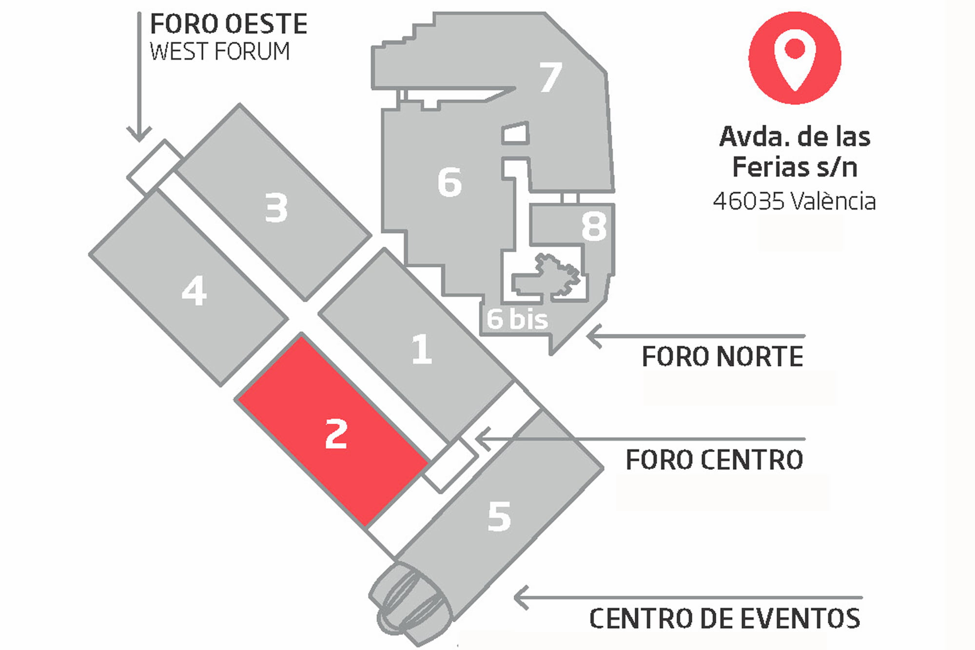 2 Ruedas mapa Valencia