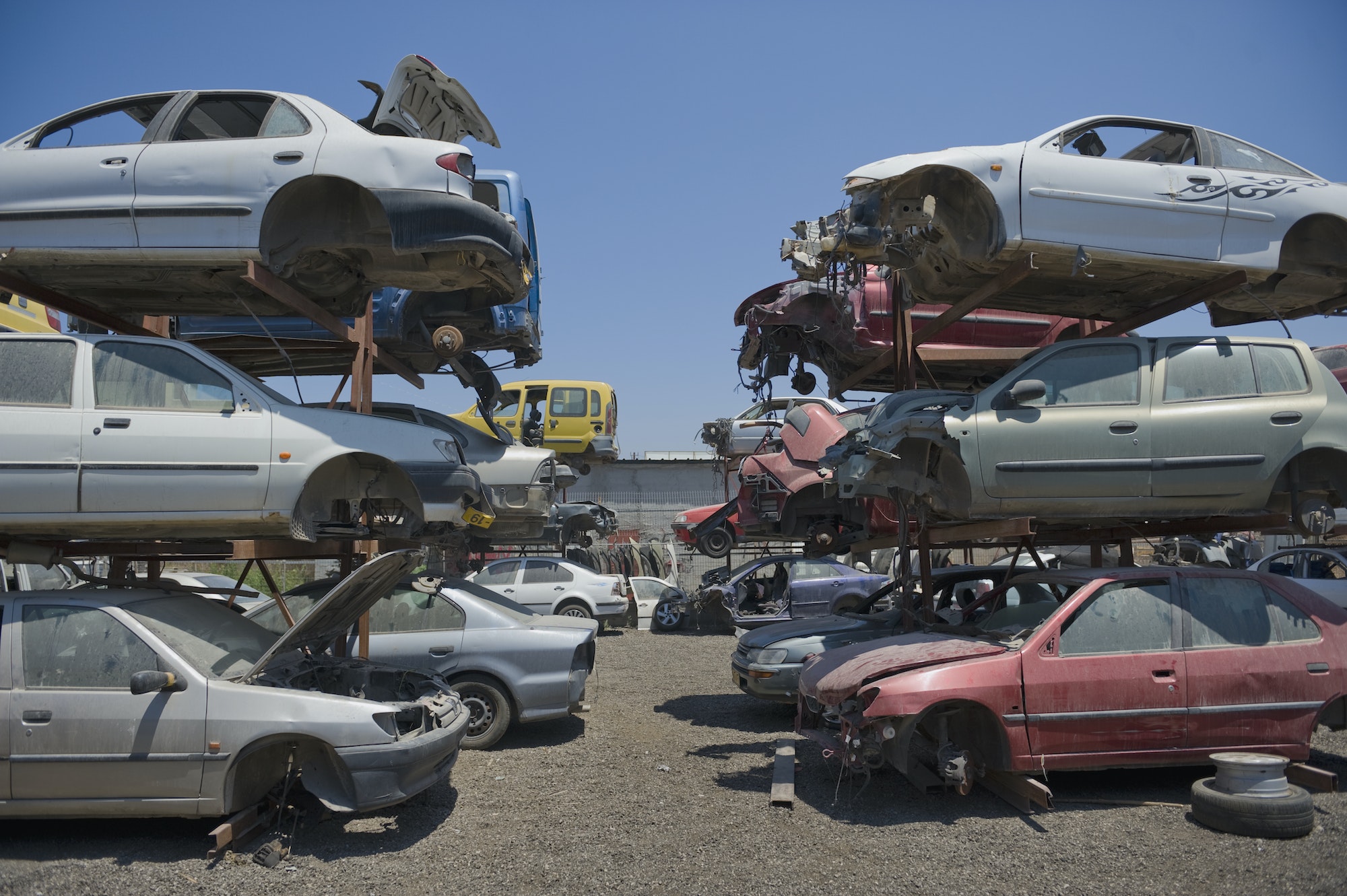 Así es la tasación coche desguace