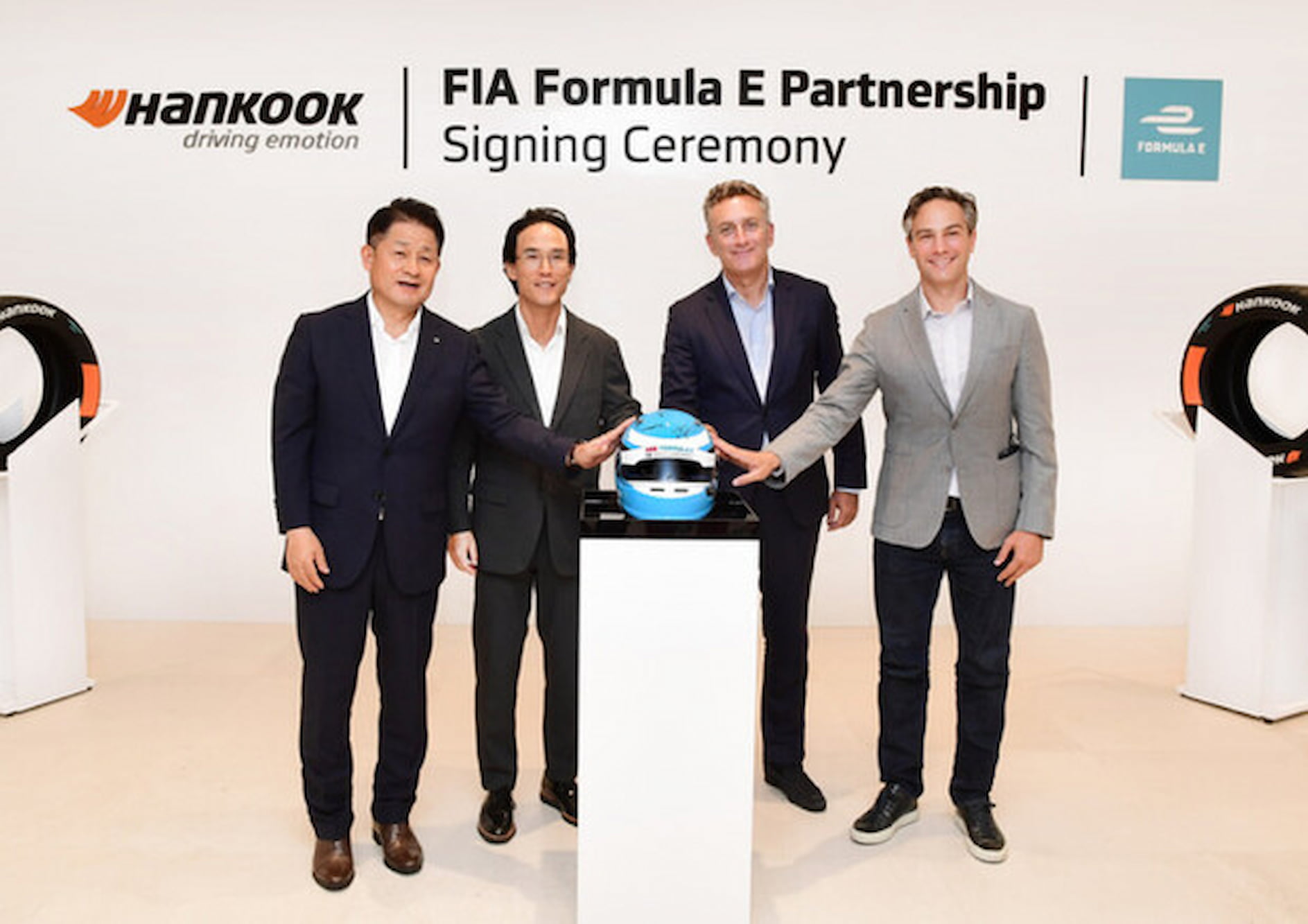 Hankook brinda sus neumáticos a la Fórmula E
