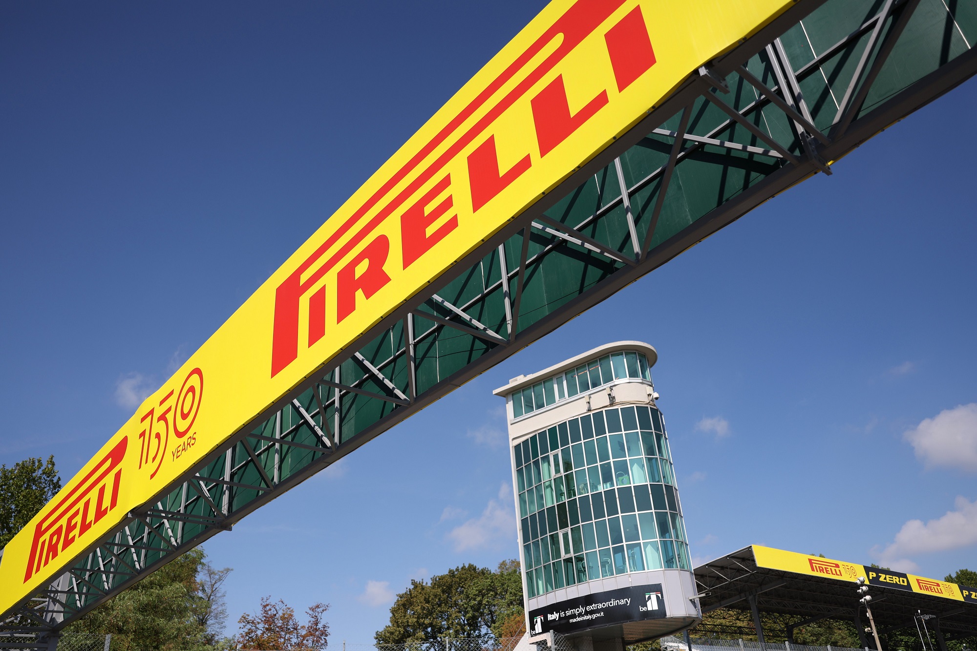 La llegada de Monza en el F1 de Pirelli