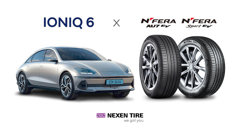 Los neumáticos Nexen equipo original del Hyundai Ioniq 6