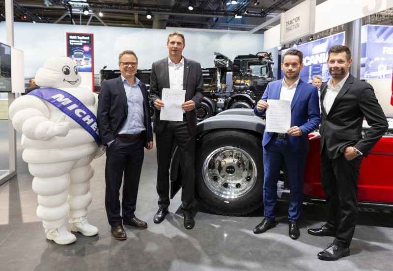 Michelin se une a MAN Trucks