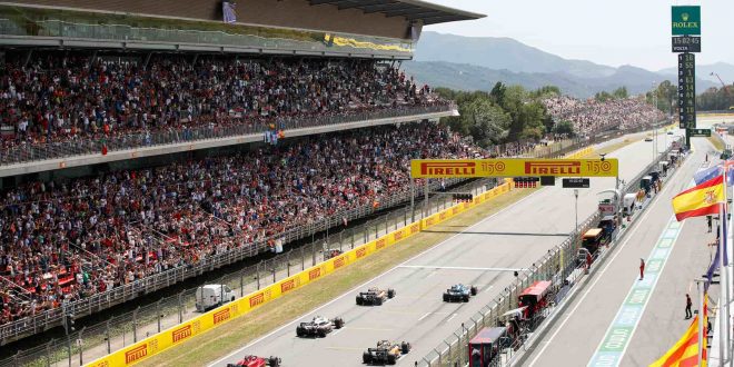 Ruedas Pirelli en una carrera F1