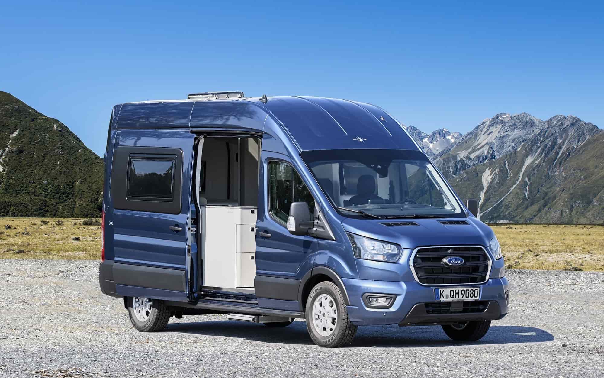 Una Ford Transit Custom Nugget camperizada
