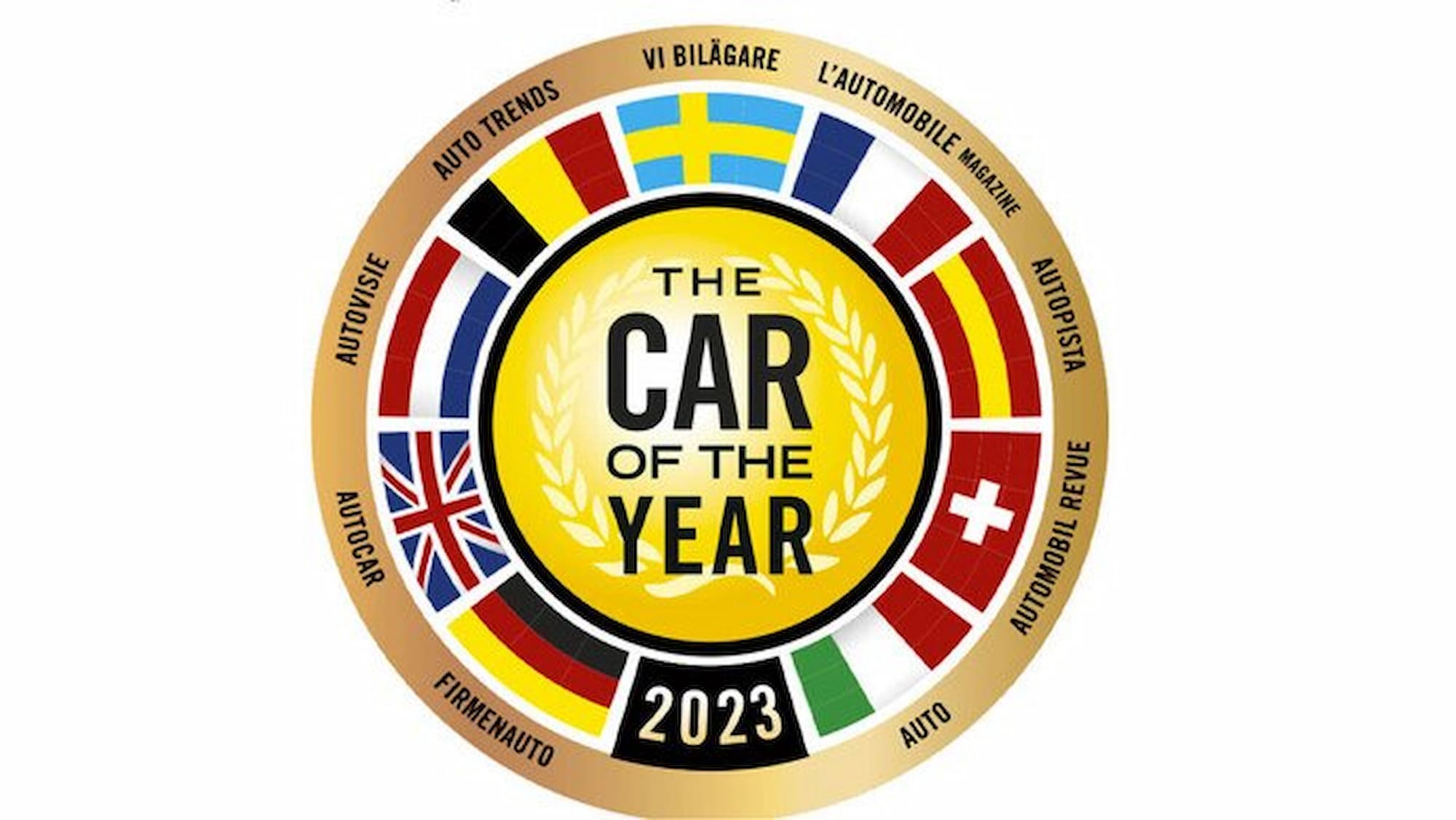 Logo del Coche del Año 2023
