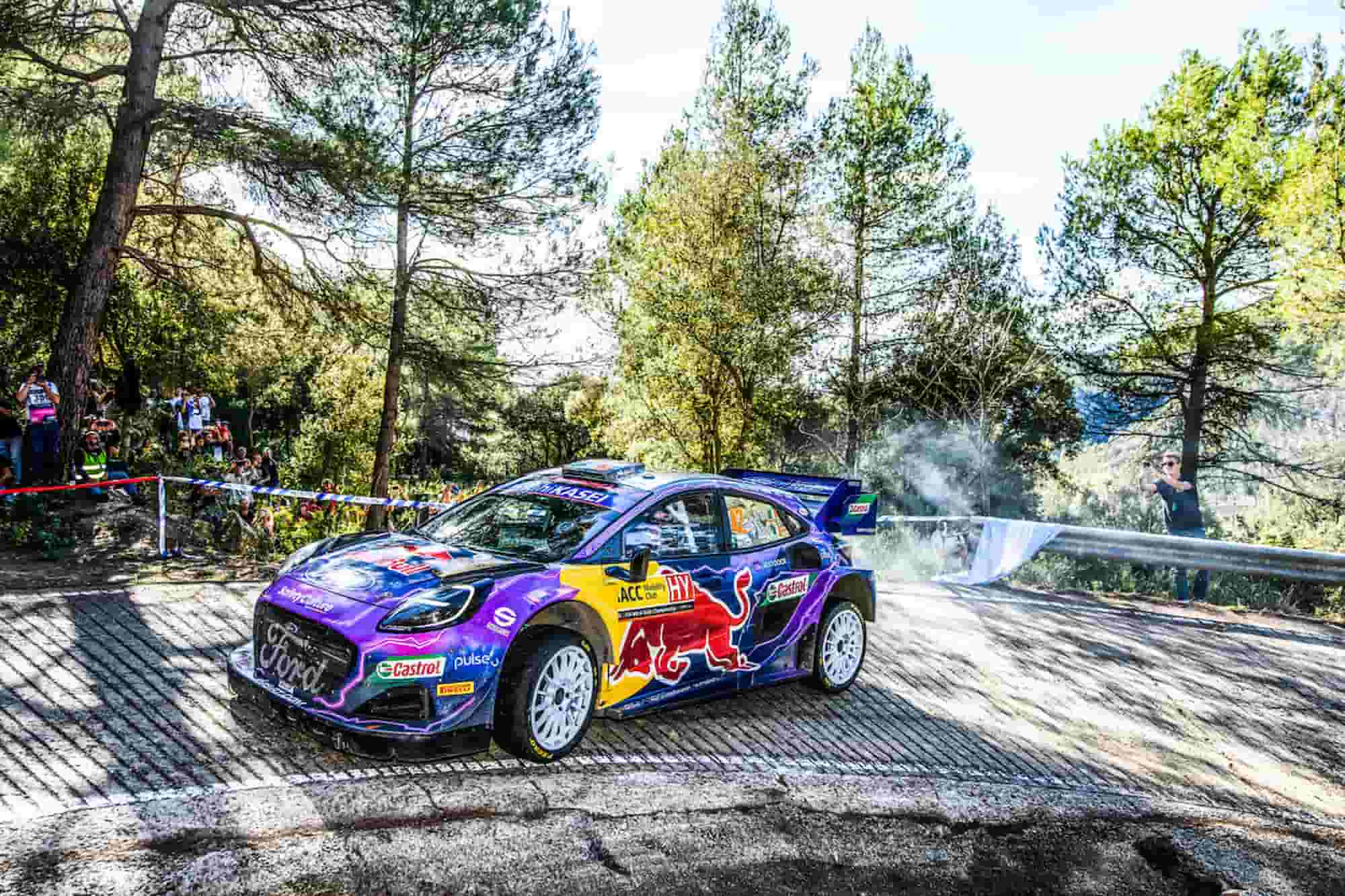 Neumáticos de competición para rally