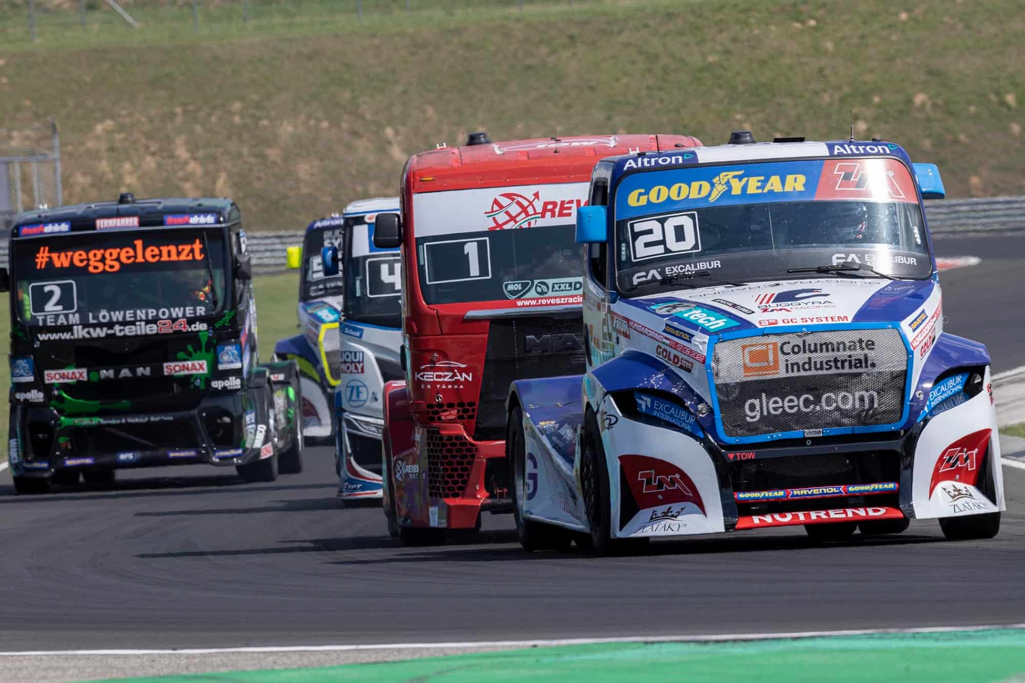 Goodyear completa otra exitosa temporada de carreras de camiones