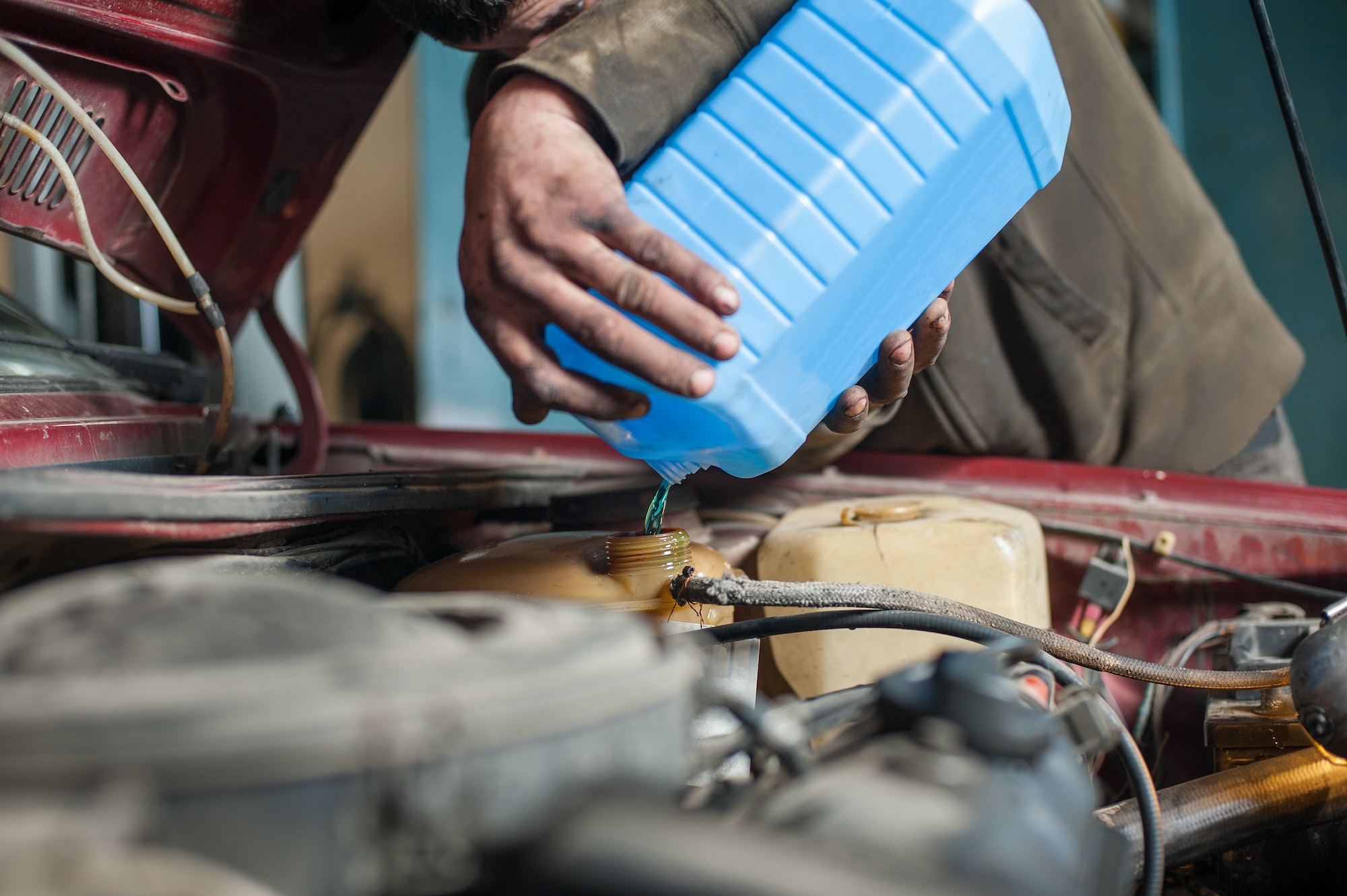 Aprende como limpiar circuito refrigeración coche