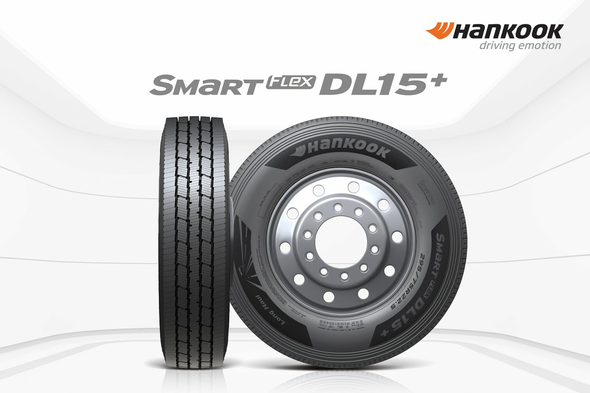 Hankook presenta el nuevo neumático SmartFlex DL15+ para camiones y autobuses
