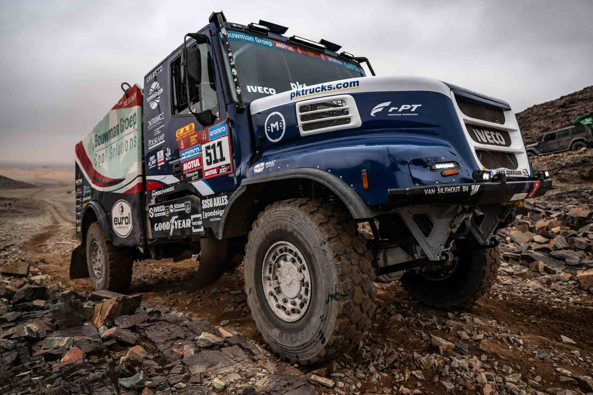 Los neumáticos de camión Goodyear Offroad consiguen una nueva victoria en el Dakar