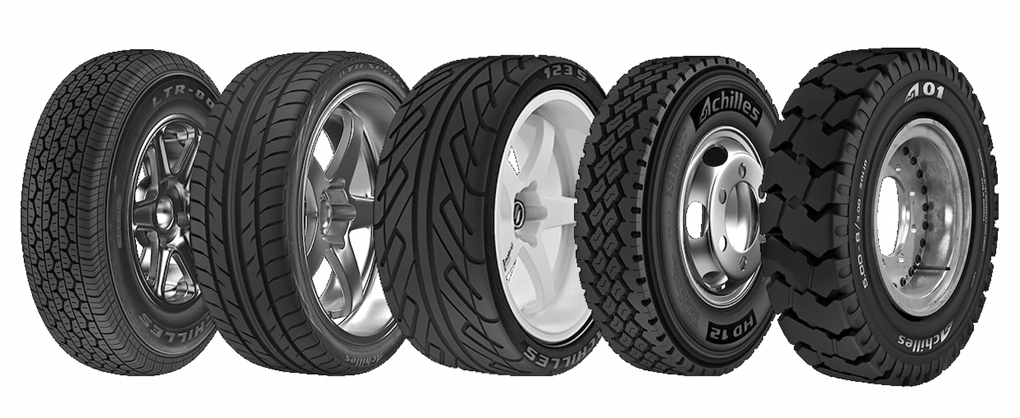 Modelos de Neumáticos Achilles
