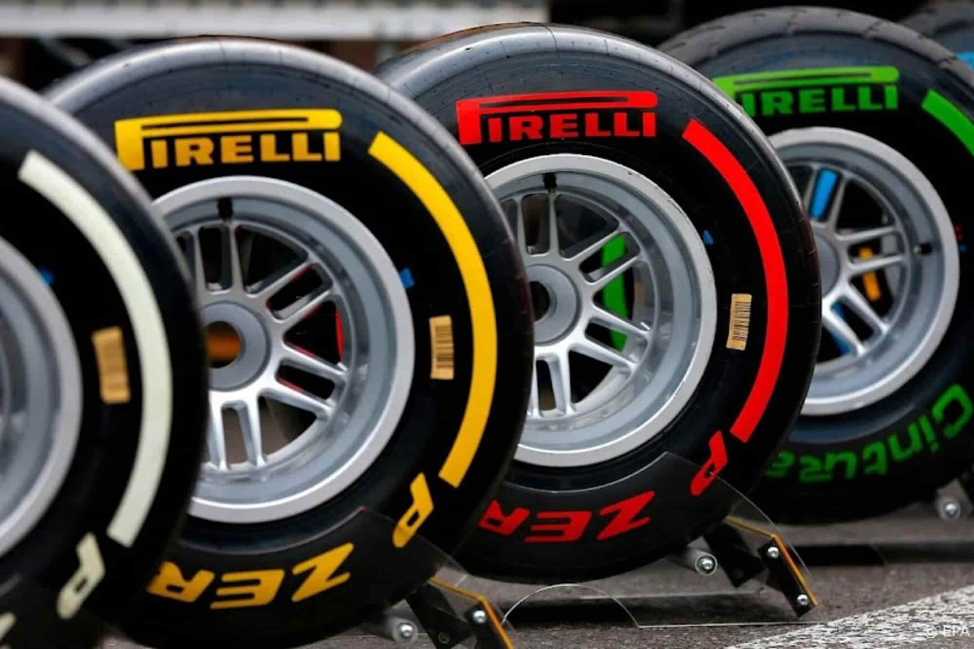 Grupo de ruedas Pirelli F1 2023