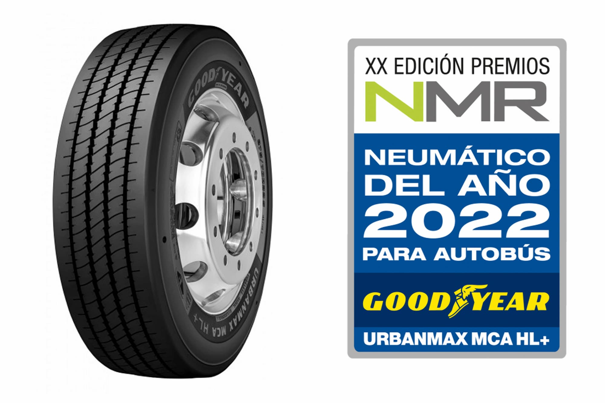 Goodyear Urbanmax MCA HL+ mejor neumático para autobuses según NMR