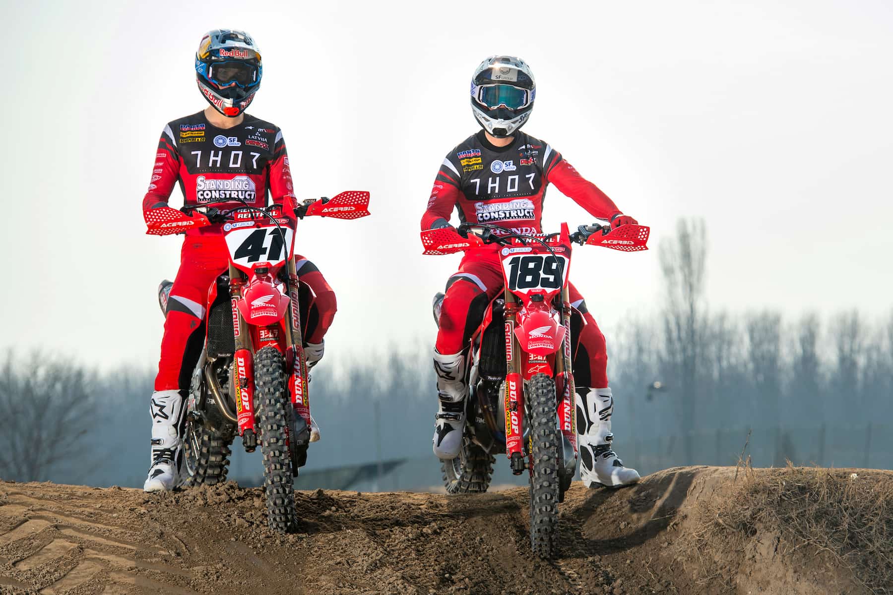 Equipos MXGP eligen Dunlop para ganar el campeonato