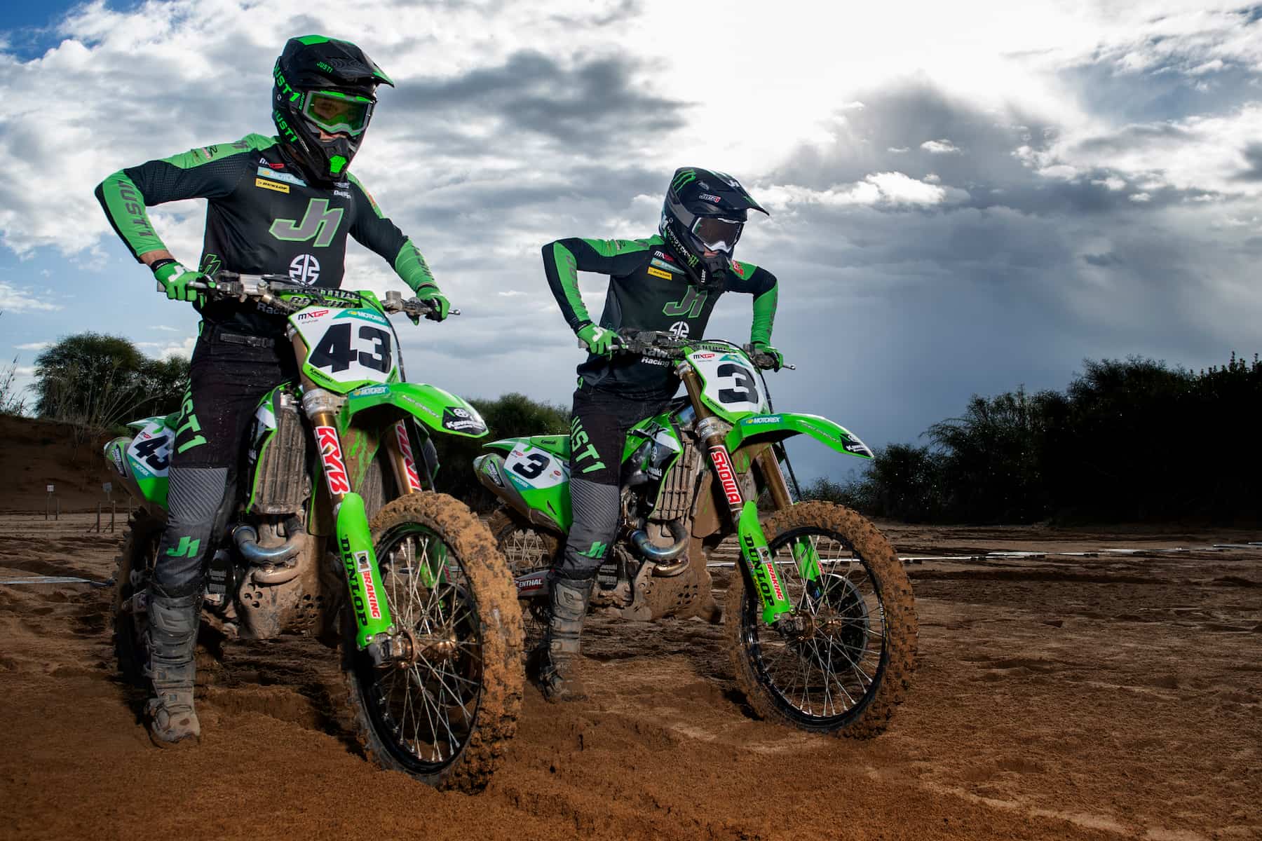 Equipos MXGP eligen Dunlop para ganar el campeonato